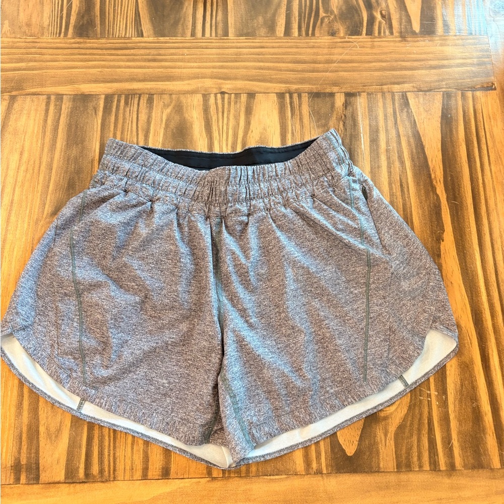 lululemon athletica Charcoal Heather Athletic Shorts